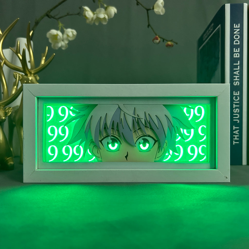 Anime Light Box: Killua Inspired | Hunter x Hunter Anime Gifts