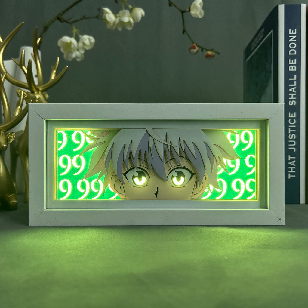 Anime Light Box: Killua Inspired | Hunter x Hunter Anime Gifts
