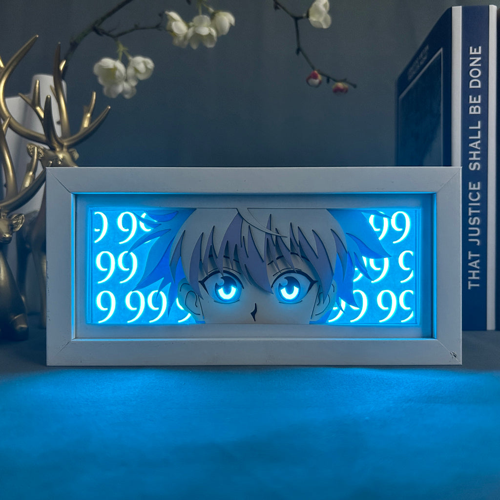 Anime Light Box: Killua Inspired | Hunter x Hunter Anime Gifts