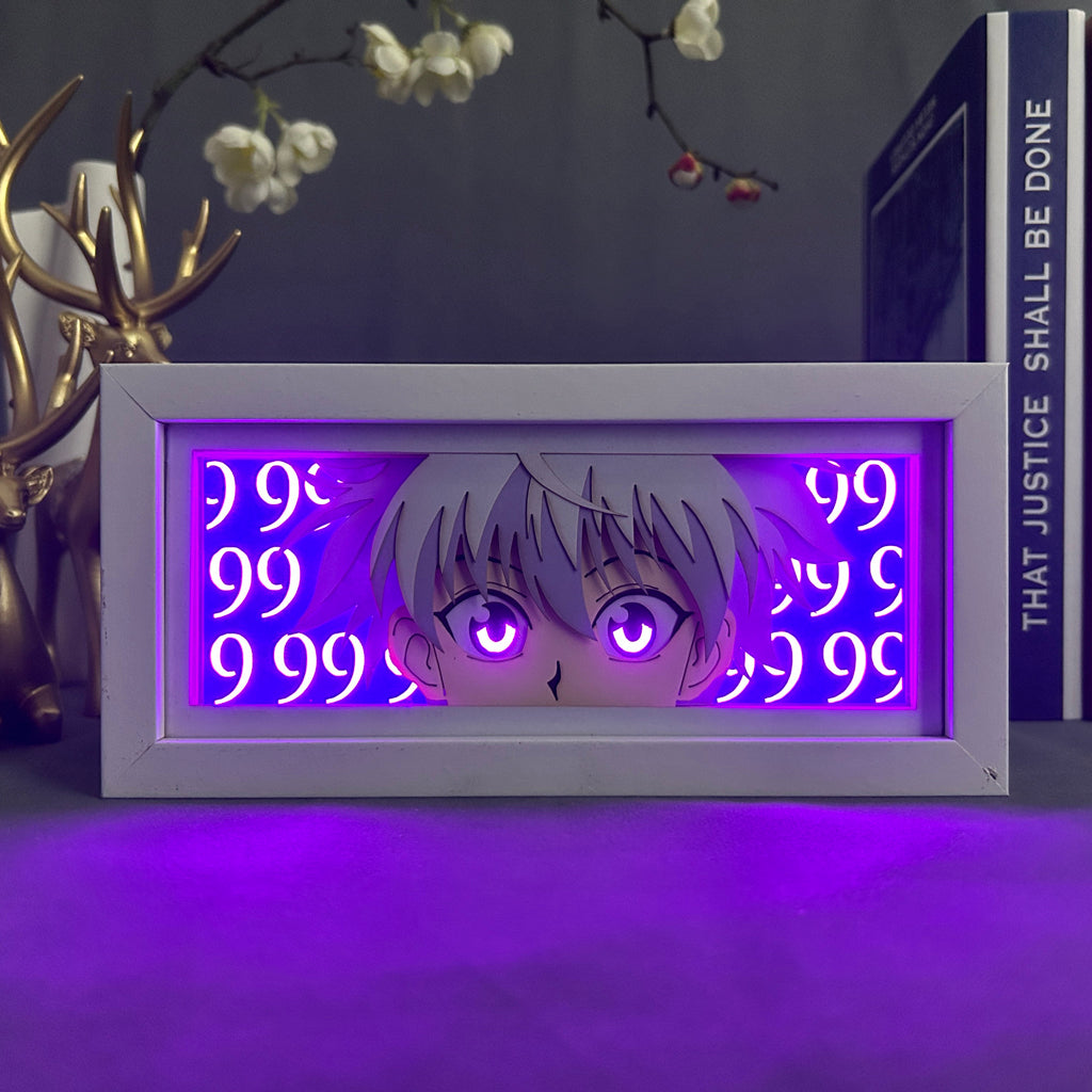 Anime Light Box: Killua Inspired | Hunter x Hunter Anime Gifts