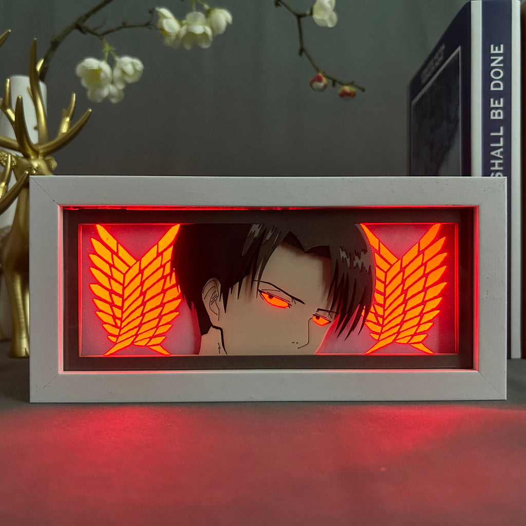 Anime Light Box: Levi Ackerman Inspired | Attack on Titan Anime Gifts