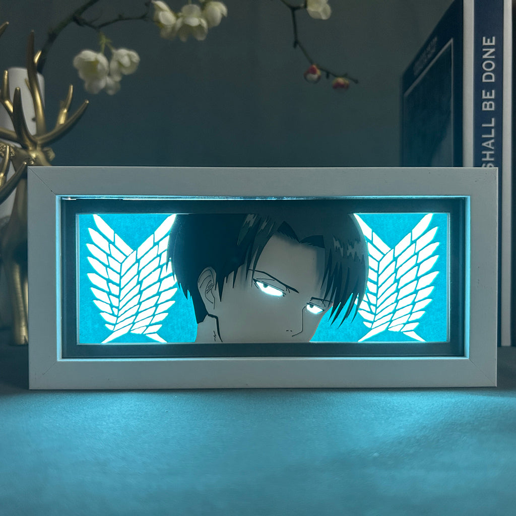 Anime Light Box: Levi Ackerman Inspired | Attack on Titan Anime Gifts