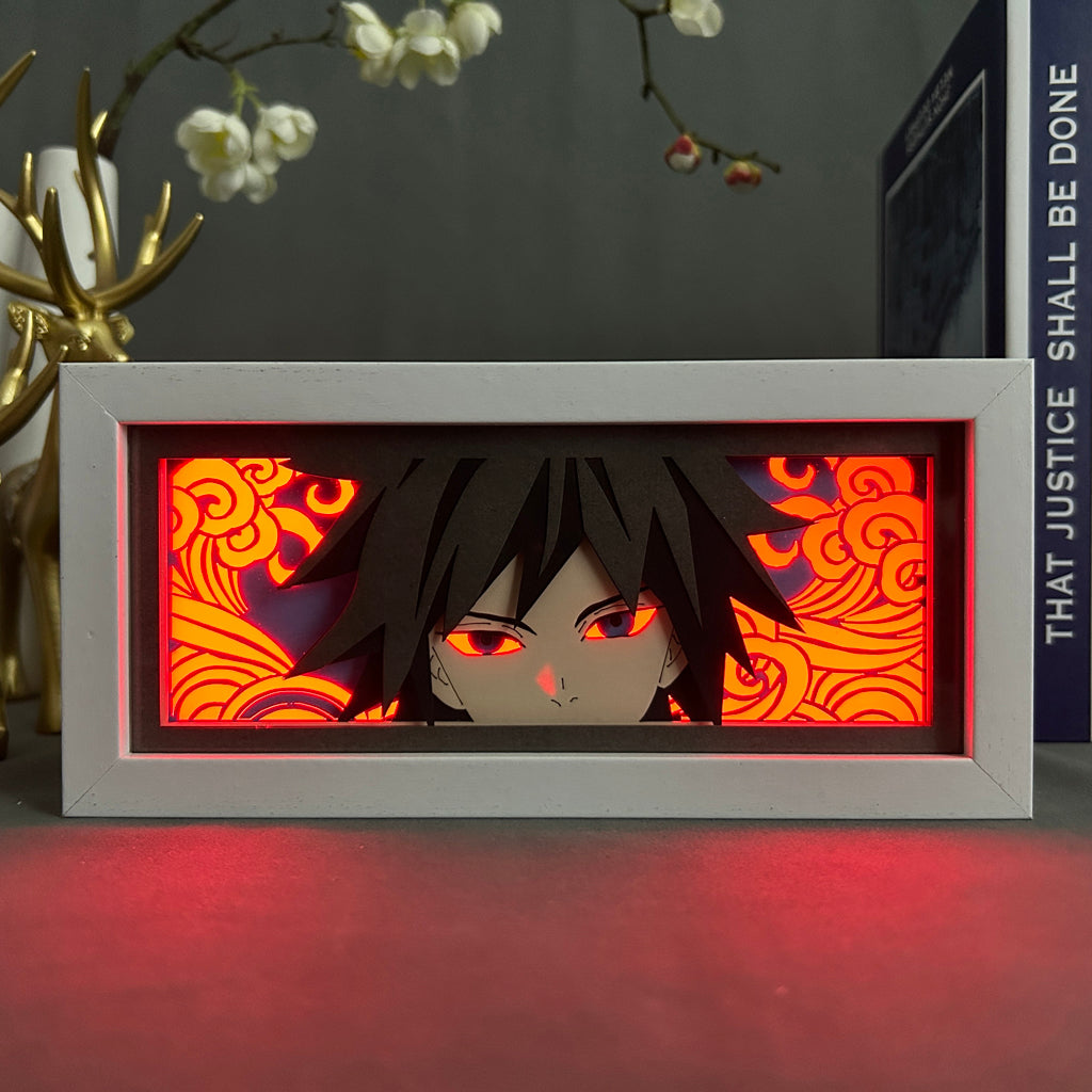 Anime Light Box: Tomioka Inspired | Genshin Impact Anime Gifts