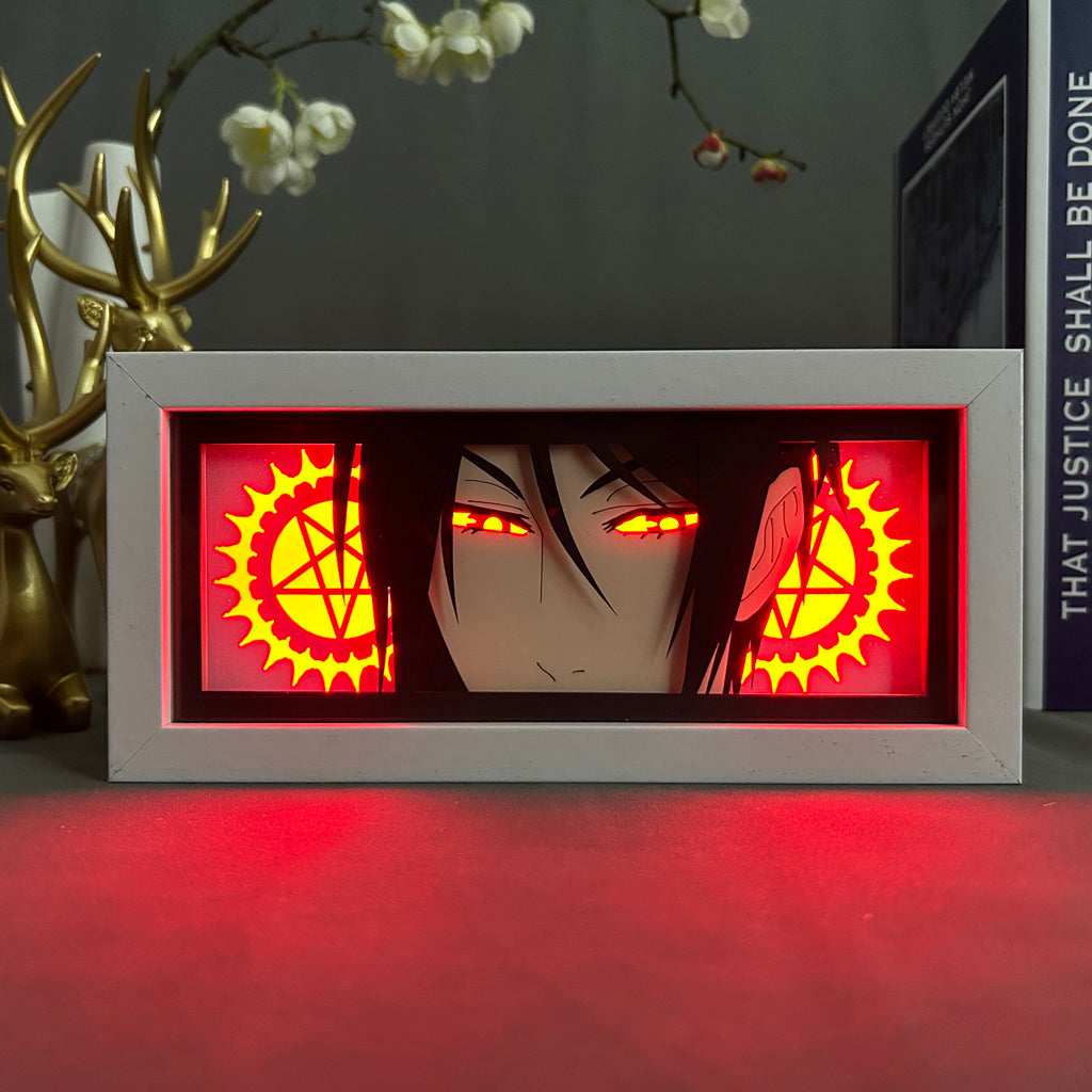 Anime Light Box: Sebastian Michaelis Inspired | Black Butler Anime Gifts