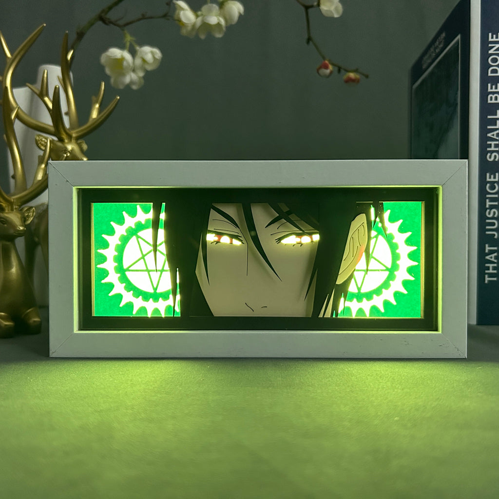 Anime Light Box: Sebastian Michaelis Inspired | Black Butler Anime Gifts