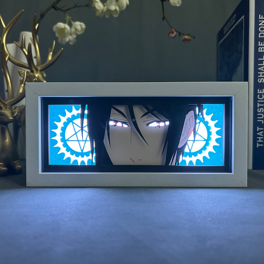 Anime Light Box: Sebastian Michaelis Inspired | Black Butler Anime Gifts
