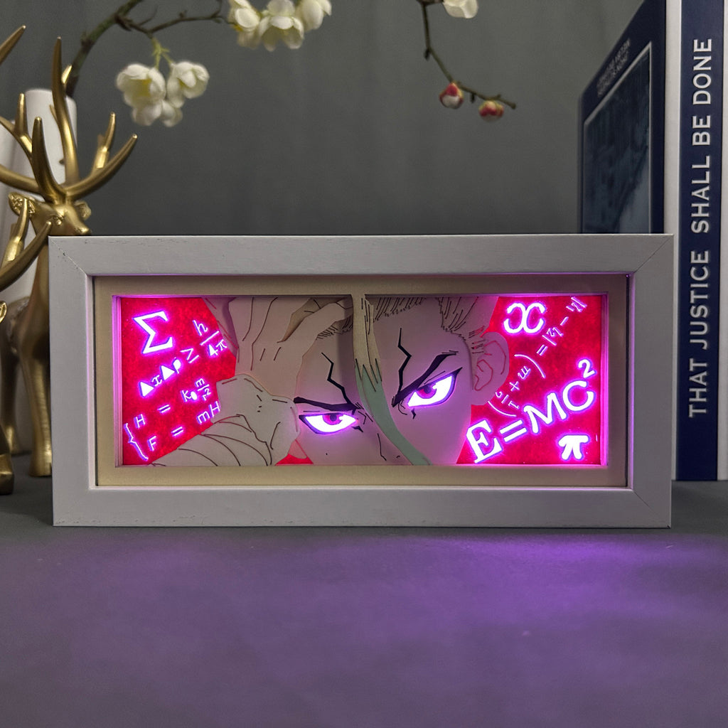 Anime Light Box: Dr Stone Inspired | Anime Gifts