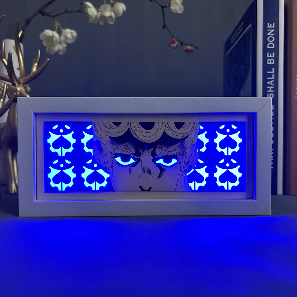 Anime Light Box: Giorno Inspired | Jojo Anime Gifts