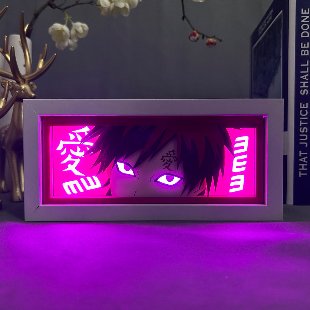 Anime Light Box: Gaara Inspired | Naruto Anime Gifts