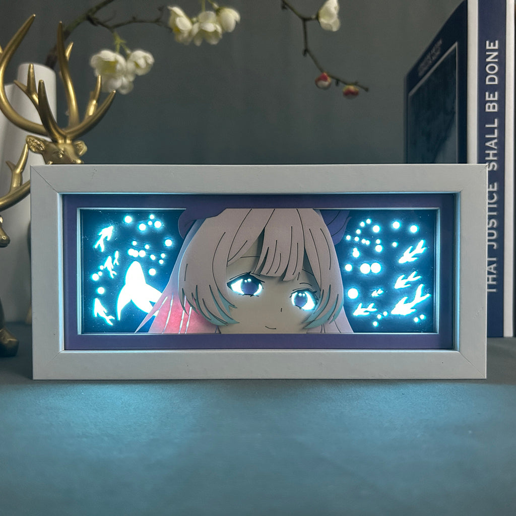 Anime Light Box: Kokomi Inspired | Genshin Impact Anime Gifts