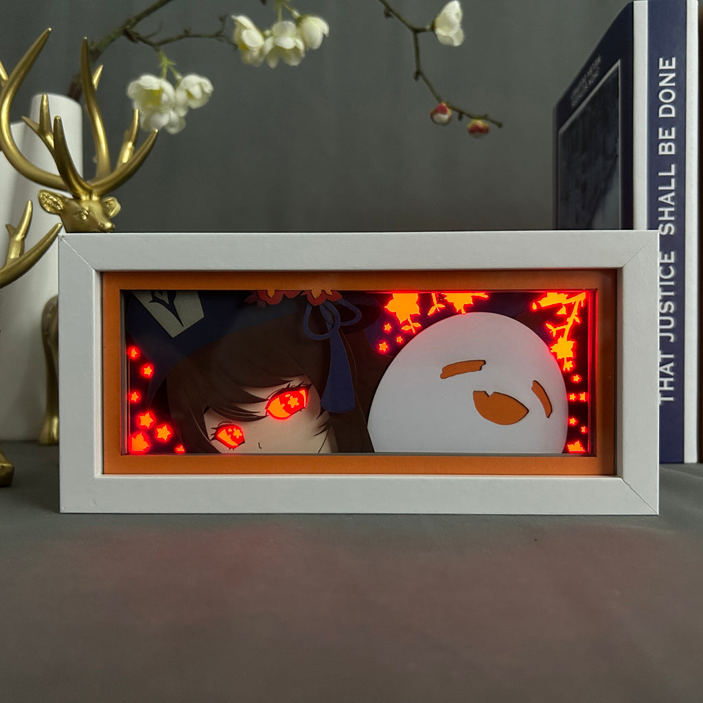 Anime Light Box: Hu Tao Inspired | Genshin Anime Gifts