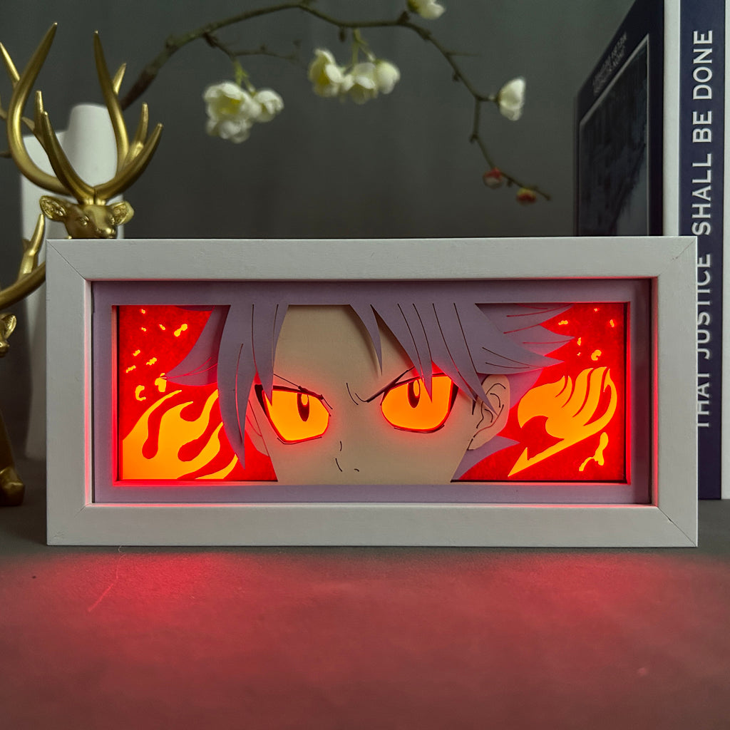 Anime Light Box: Natsu Inspired | Fairy Tail Anime Gifts