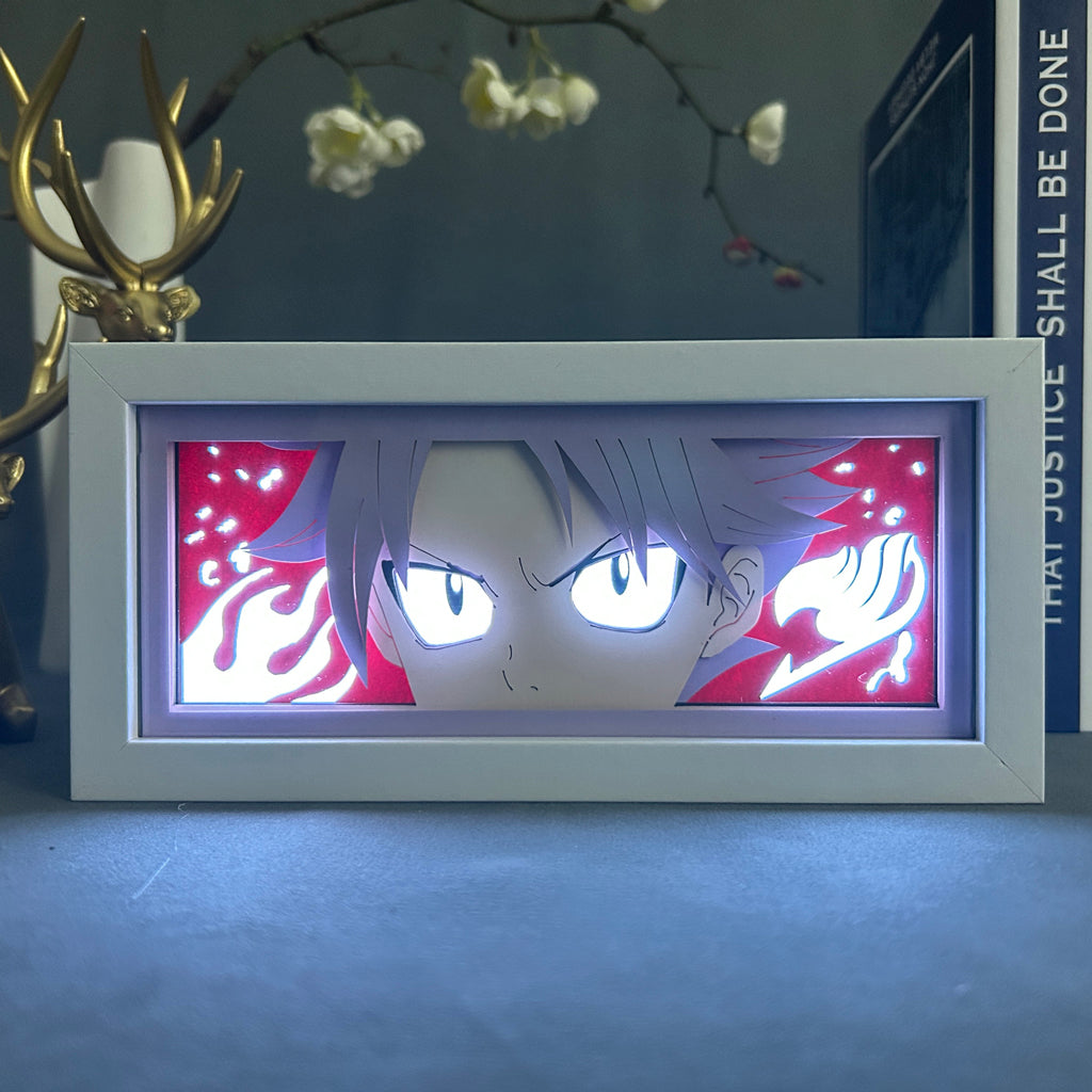 Anime Light Box: Natsu Inspired | Fairy Tail Anime Gifts