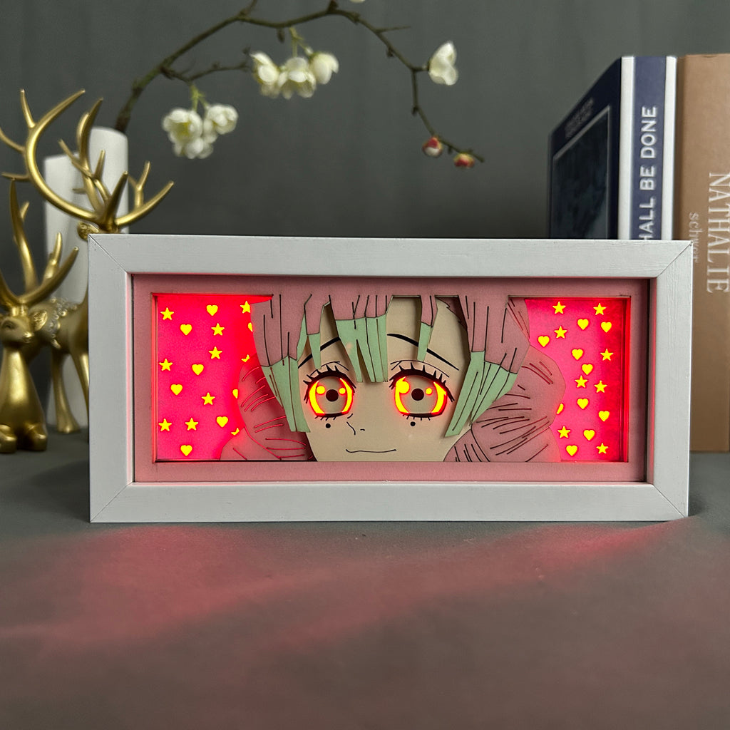 Anime Light Box: Mitsuri Kanroji Inspired | Demon Slayer Anime Gifts