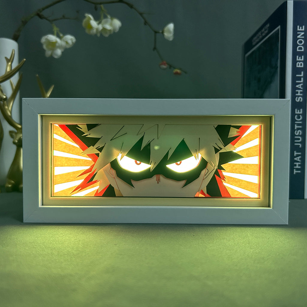 Anime Light Box: Bakugo Inspired | My Hero Academia Anime Gifts