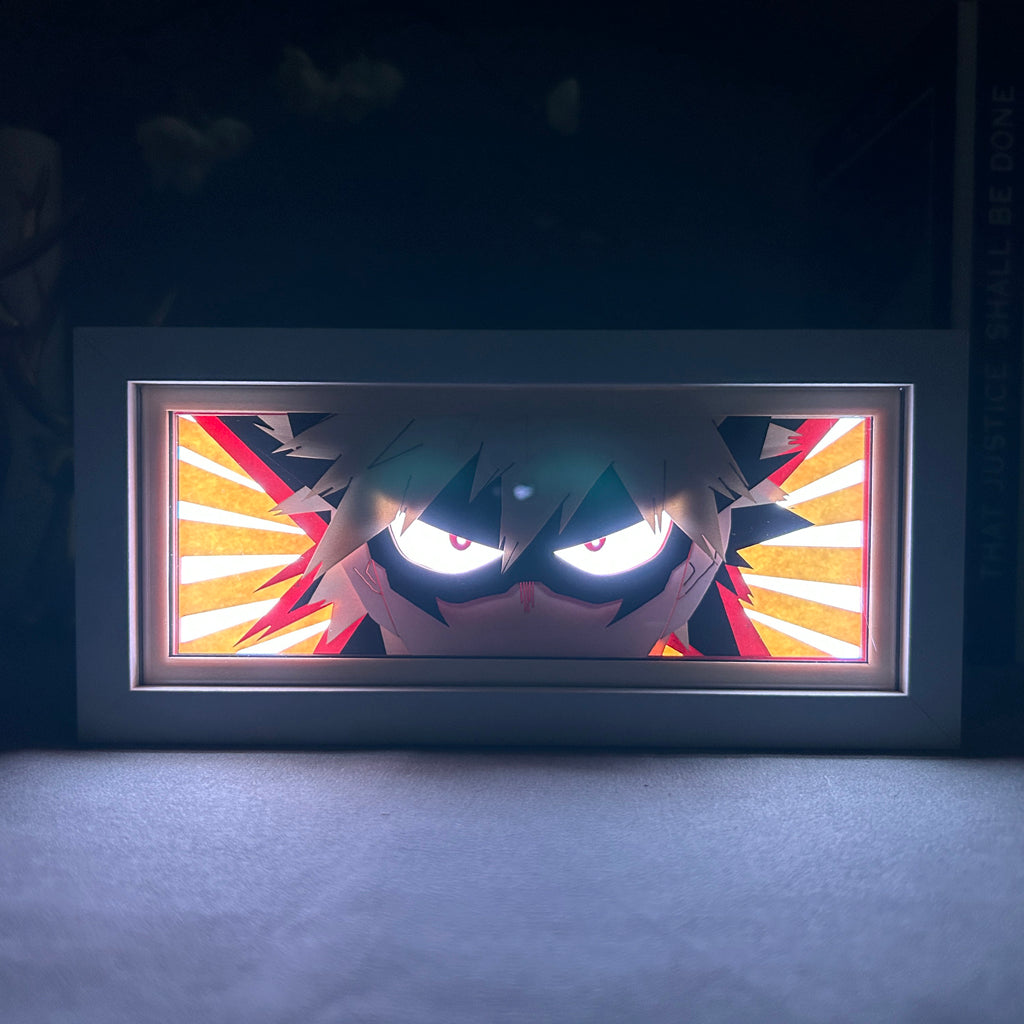 Anime Light Box: Bakugo Inspired | My Hero Academia Anime Gifts