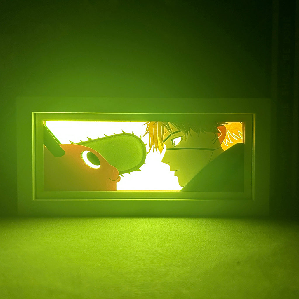 Anime Light Box: Denji Inspired | Chainsaw Man Anime Gifts