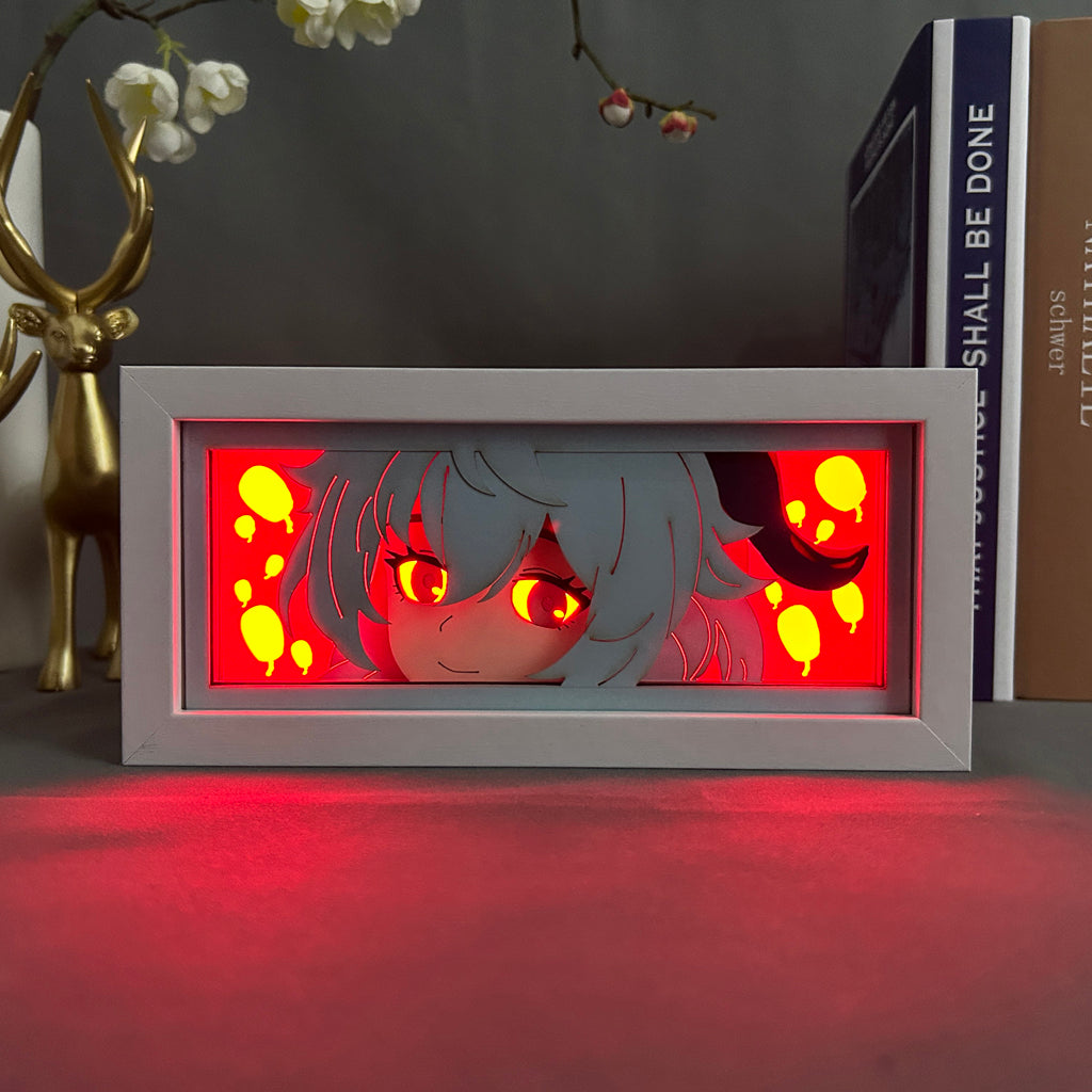 Anime Light Box: Ganyu Inspired | Genshin Impact Anime Gifts