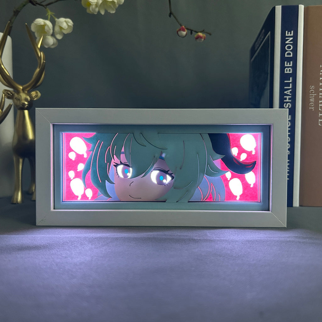 Anime Light Box: Ganyu Inspired | Genshin Impact Anime Gifts