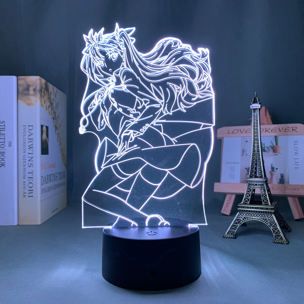 Anime Lamp: Rin Tohsaka Inspired Night Light | Fate Series Anime Gifts