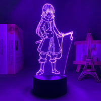 Anime Lamp: Rimuru Tempest Inspired Night Light | Reincarnated As A Slime Anime Gifts