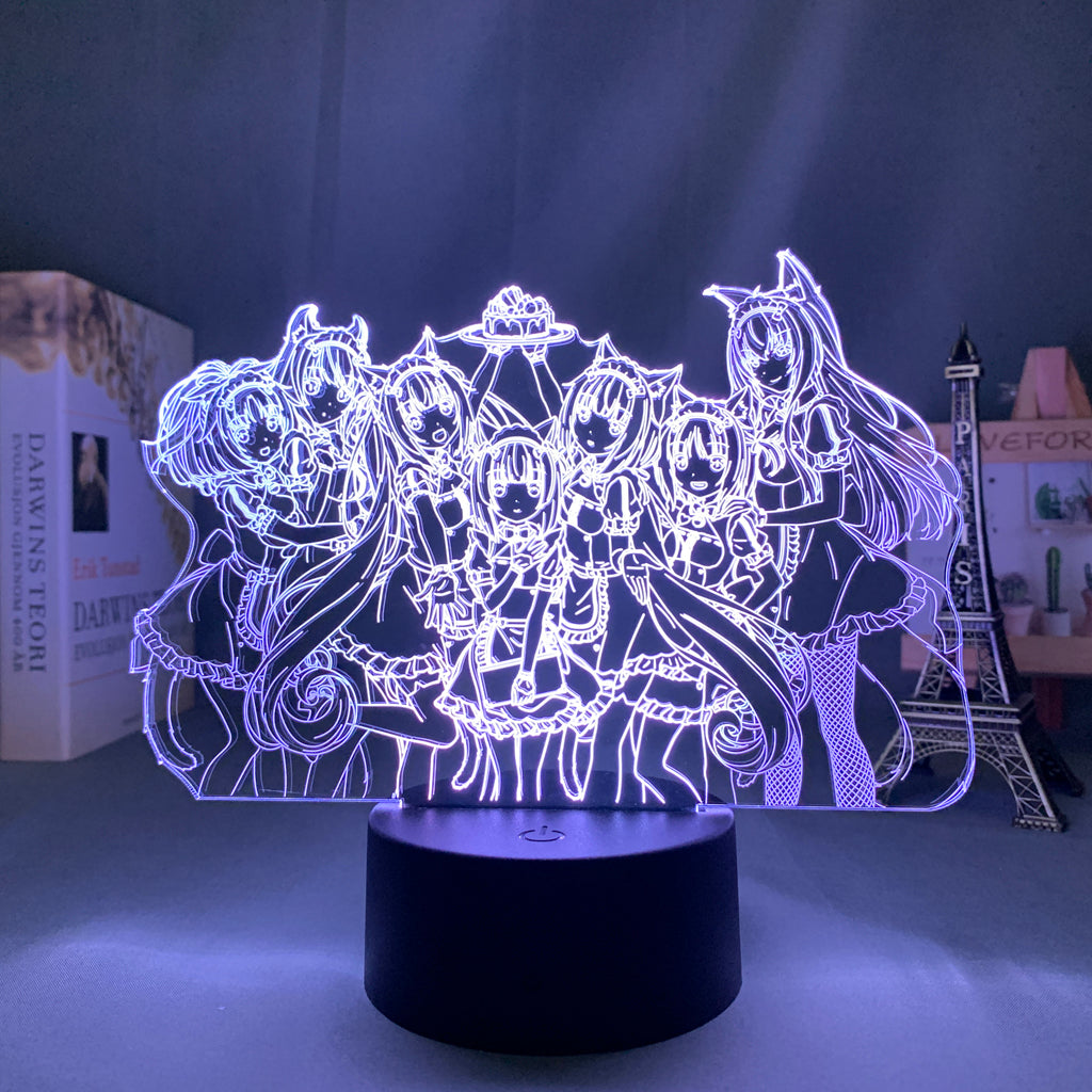 Anime Lamp: All The Girls | Nekopara