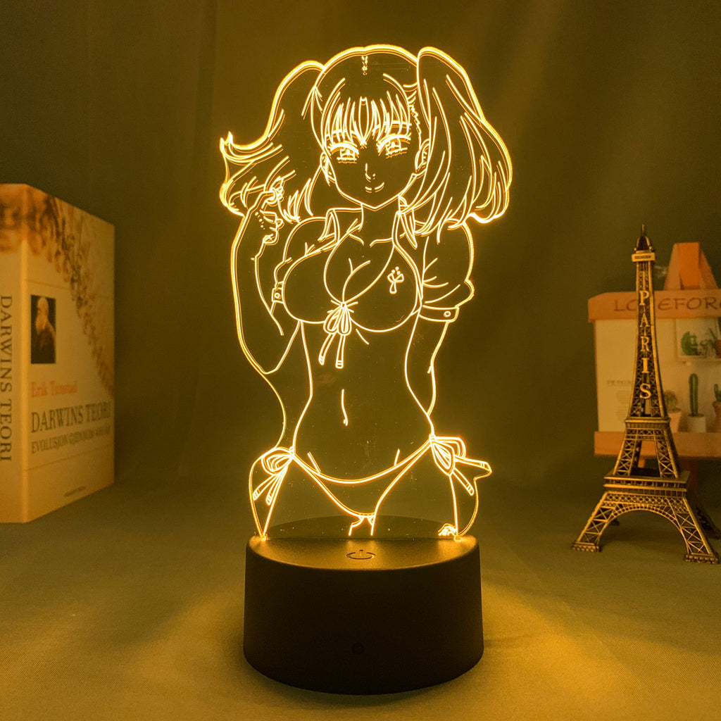 Anime Lamp: Diane Inspired Night Light | The Seven Deadly Sins Anime Gifts