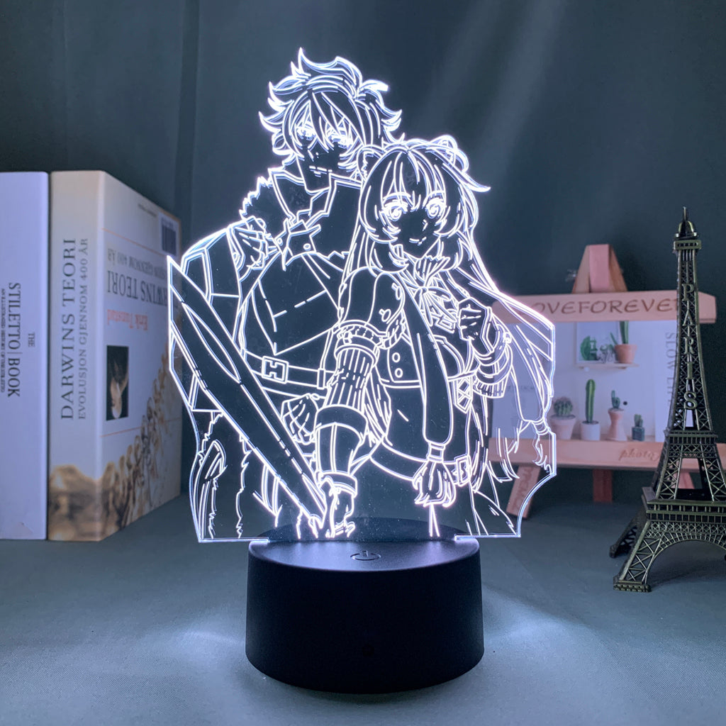 Anime Lamp: Raphtalia & Naofumi| The Rising of the Shield Hero