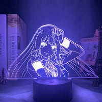 Anime Lamp: Yumeko Jabami Inspired Night Light | Kakegurui Anime Gifts
