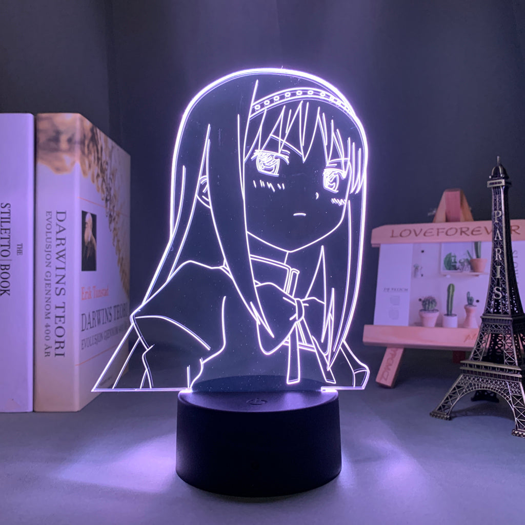 Anime Lamp: Homura Akemi | Puella Magi Madoka Magica