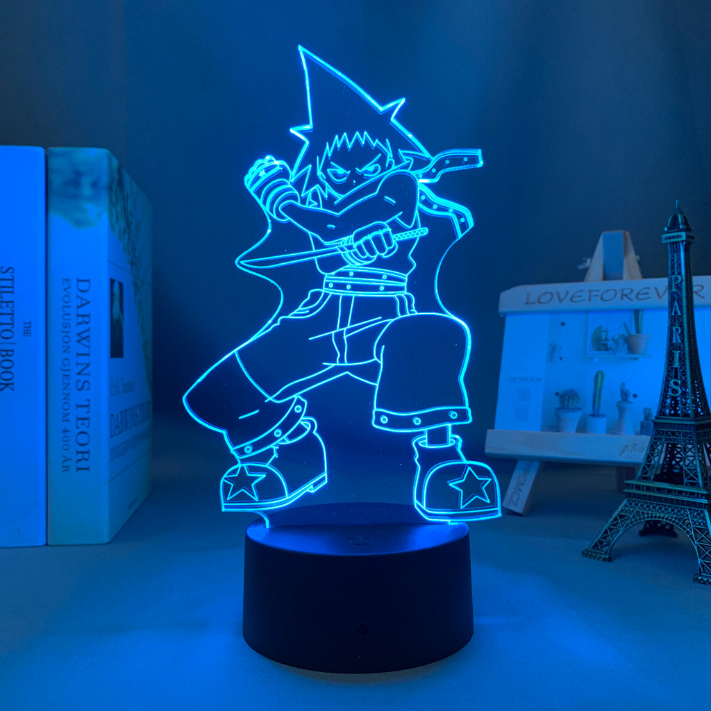 Anime Lamp: Black Star | Soul Eater