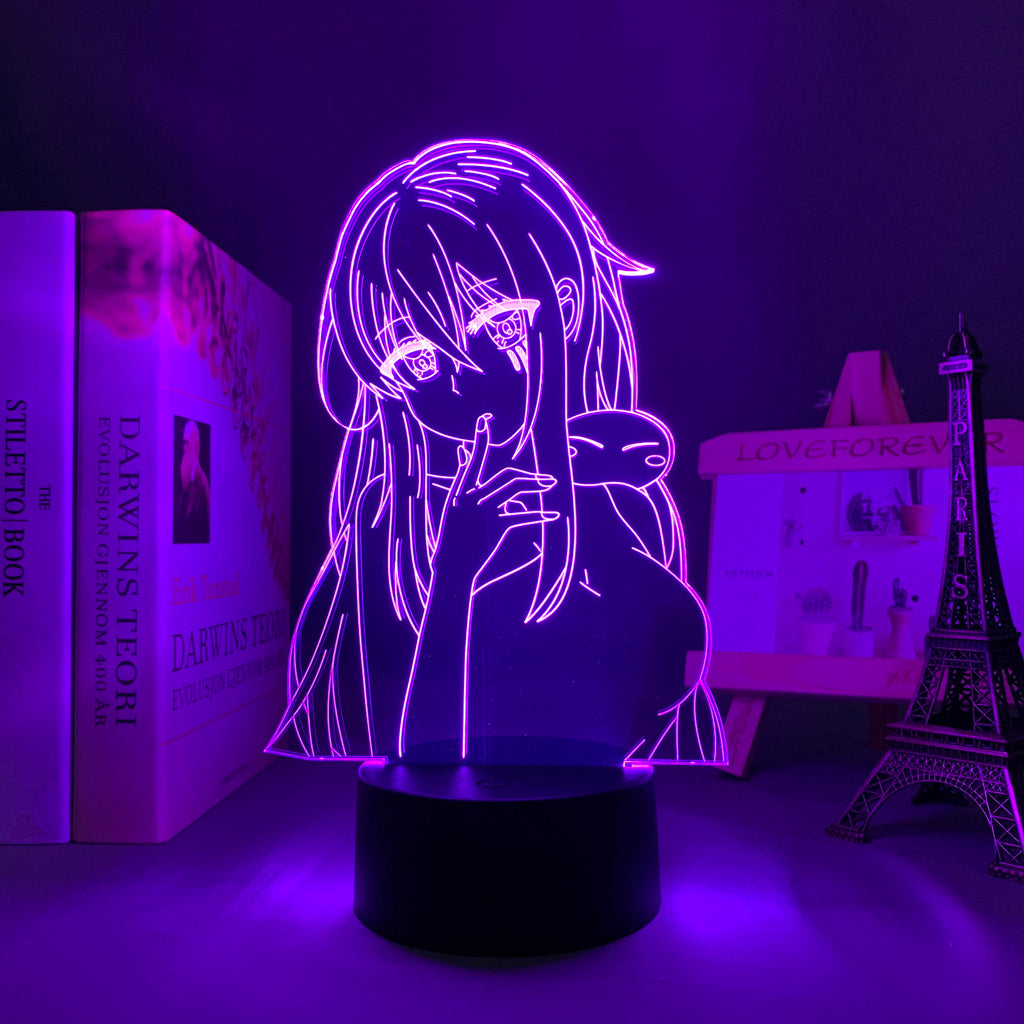 Anime Lamp: Shizue Izawa Inspired Night Light | Reincarnated As A Slime Anime Gifts