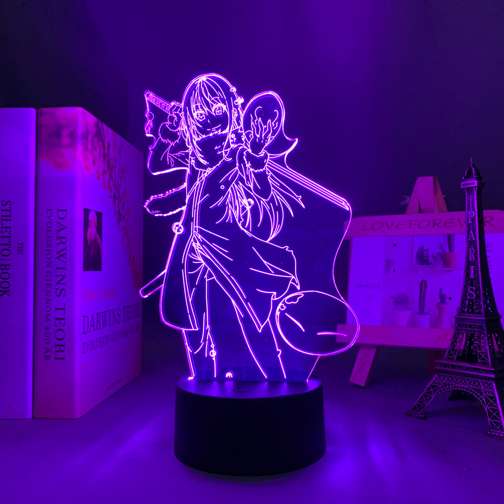 Anime Lamp: Rimuru Tempest Inspired Night Light | Reincarnated As A Slime Anime Gifts