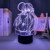 Anime Lamp: Rias Gremory Night Light | Highschool DxD Anime Gifts