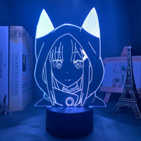 Anime Lamp: Emilia Inspired Night Light | Re Zero  Anime Gifts