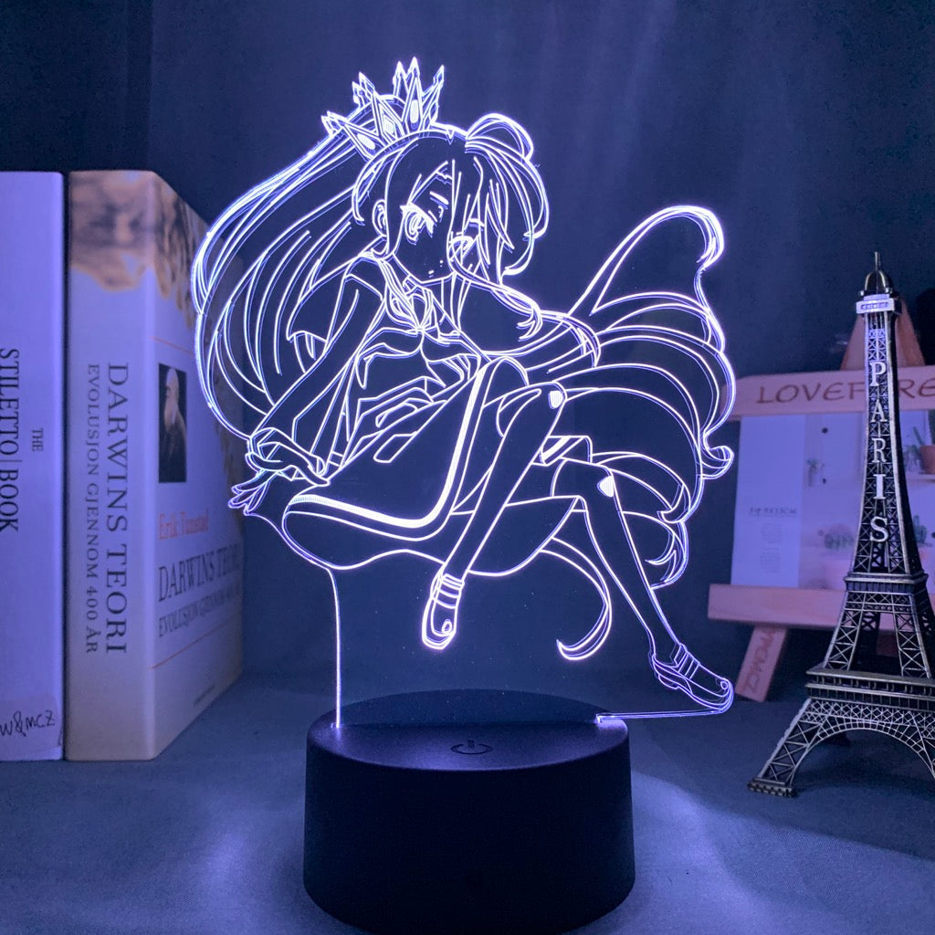 Anime Lamp: Shiro | No Game No Life