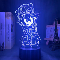 Anime Lamp: Shinoa Hiragi Inspired Night Light | Seraph of the End Anime Gifts