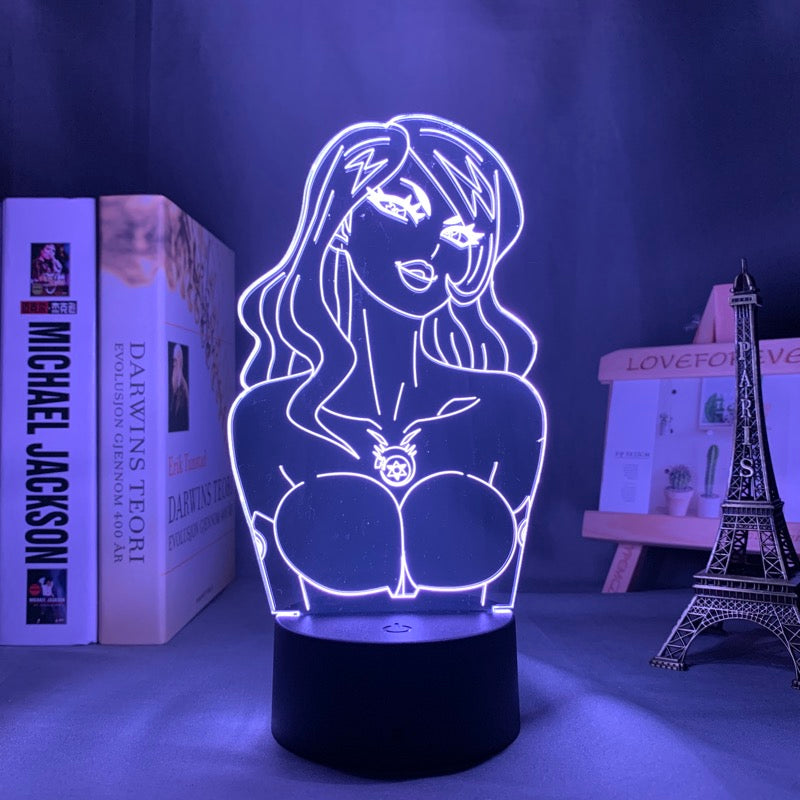 Anime Lamp: Lust | Fullmetal Alchemist