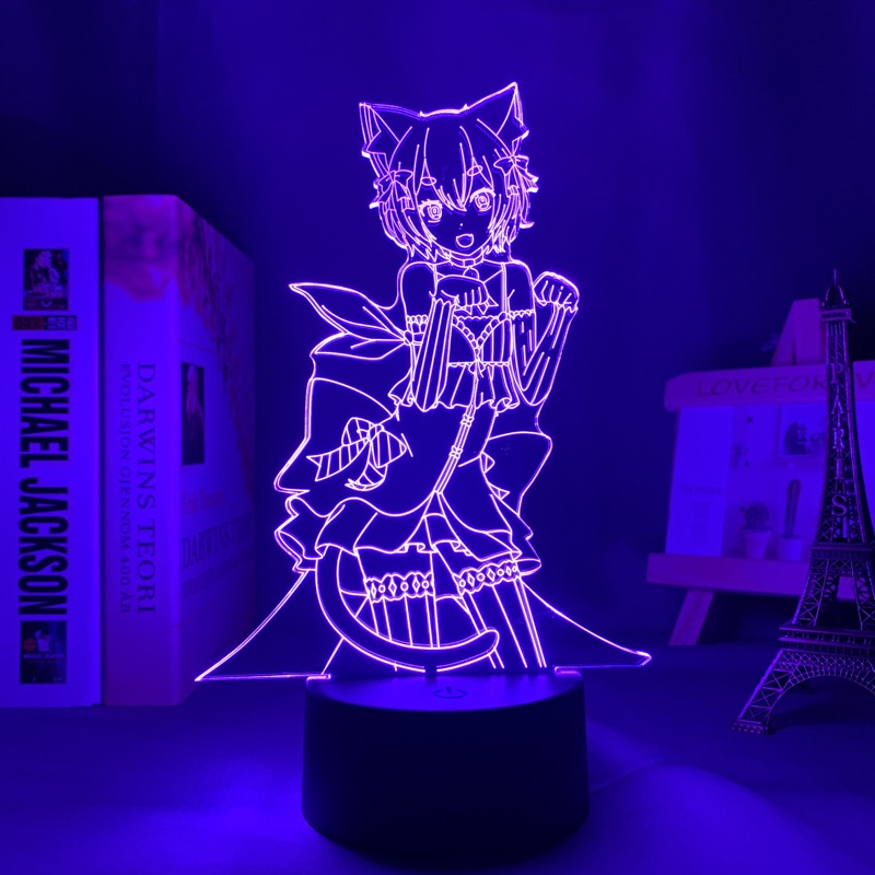 Anime Lamp: Felix Inspired Night Light | Re Zero Anime Gifts