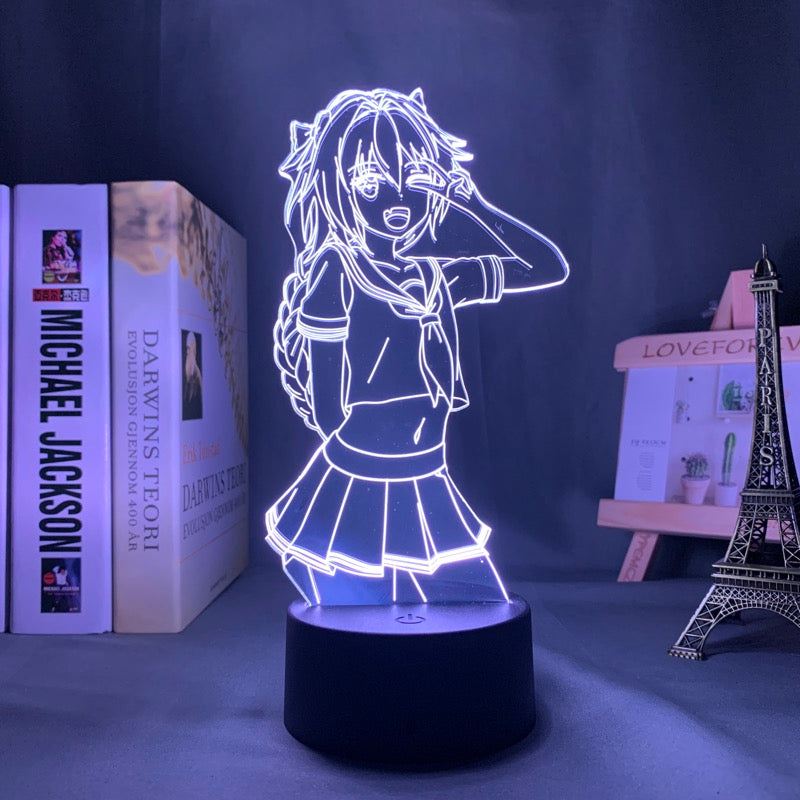 Anime Lamp: Astolfo Inspired Night Light | Fate Series Anime Gifts