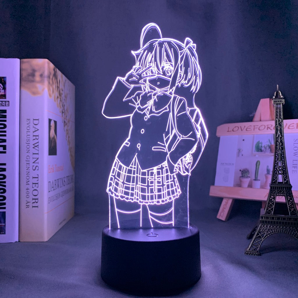 Anime Lamp: Rikka Inspired Night Light | Love, Chunibyo & Other Delusions! Anime Gifts