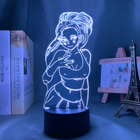 Anime Lamp: Momo Yaoyorozu Inspired Night Light | My Hero Academia Anime Gifts