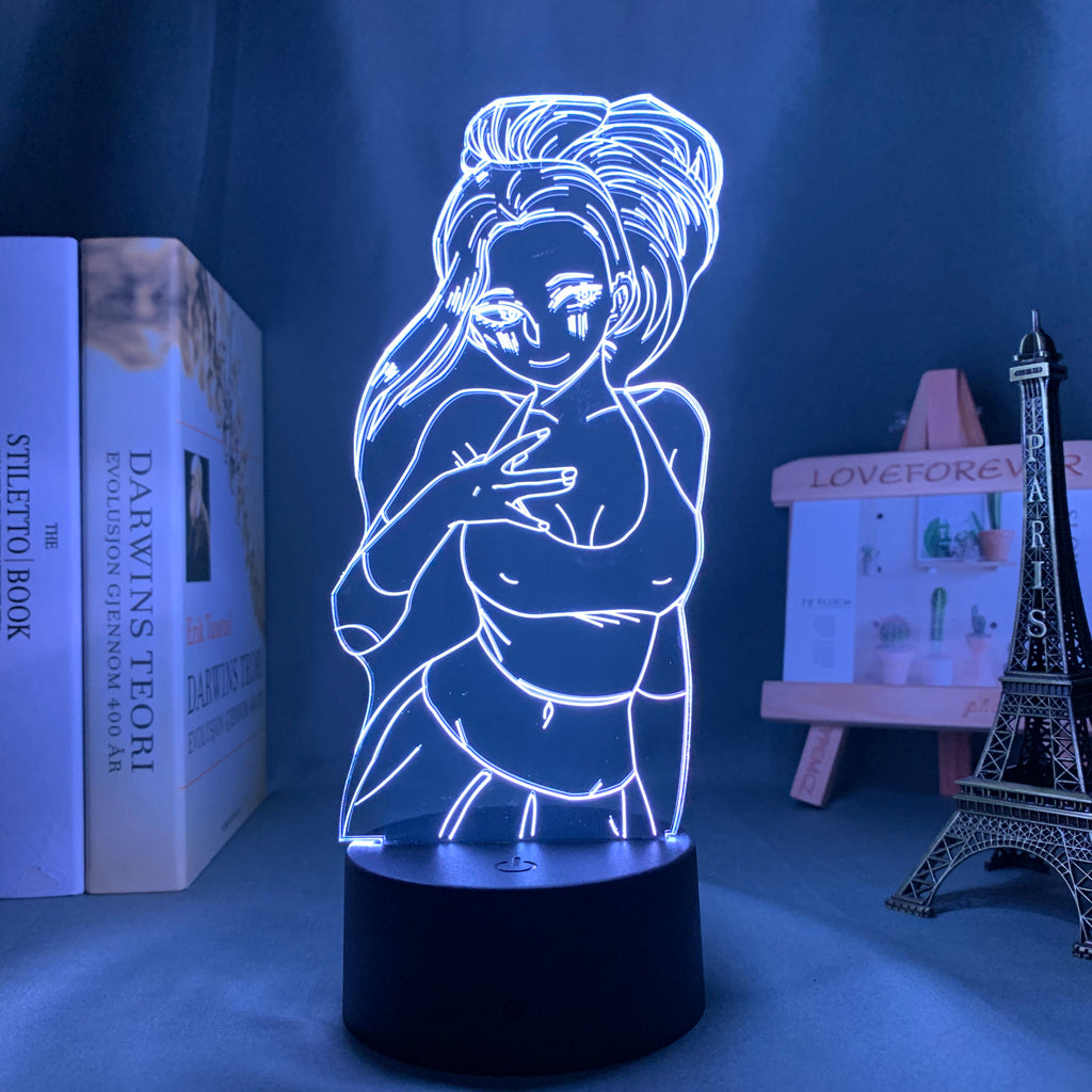 Anime Lamp: Momo Yaoyorozu Inspired Night Light | My Hero Academia Anime Gifts