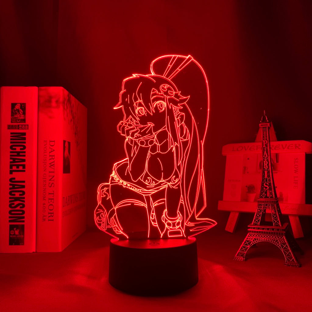 Anime Lamp: Yoko Littner Inspired Night Light | Gurren Lagann Anime Gifts