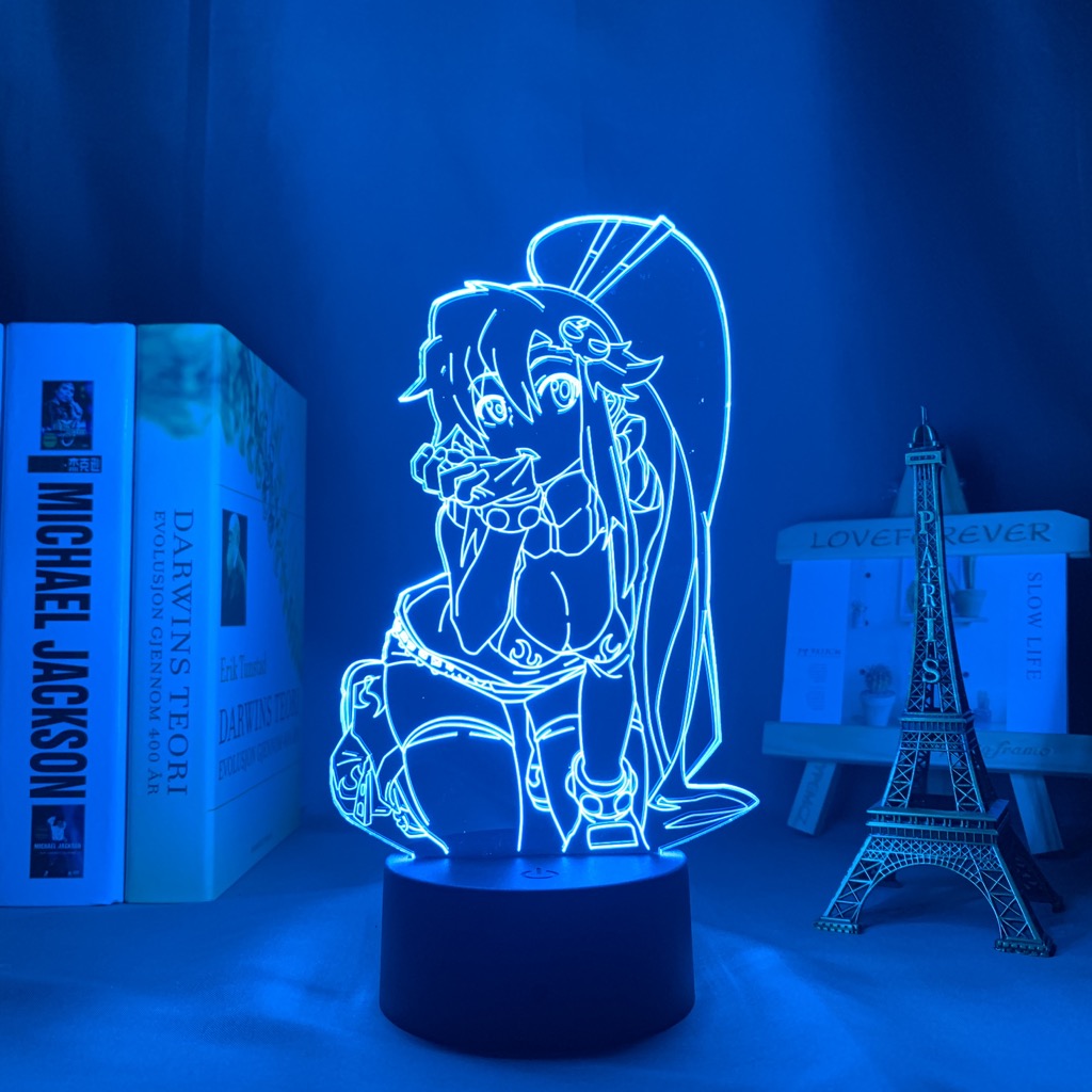 Anime Lamp: Yoko Littner Inspired Night Light | Gurren Lagann Anime Gifts