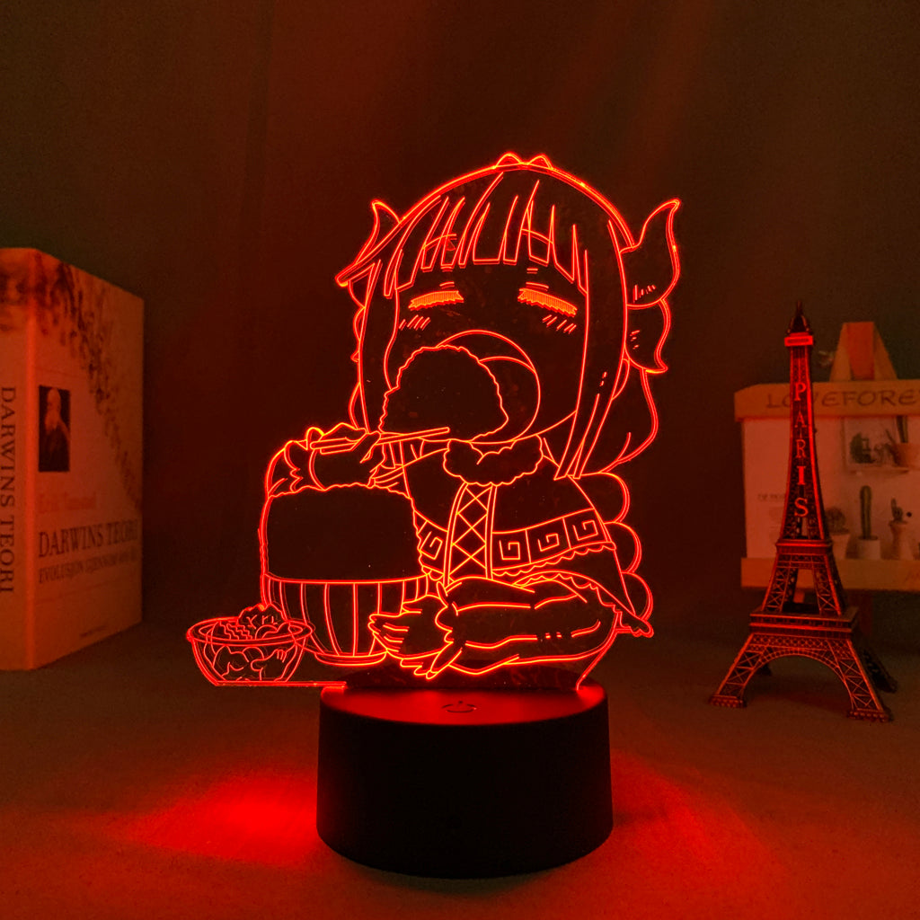 Anime Lamp: Kanna Kamui Night Light | Miss Kobayashi's Dragon Maid Anime Gifts