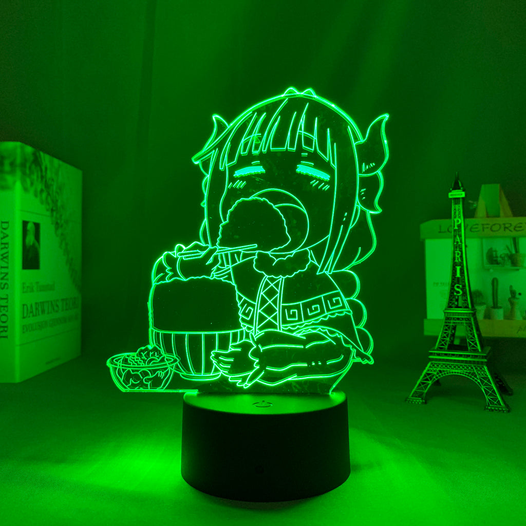 Anime Lamp: Kanna Kamui Night Light | Miss Kobayashi's Dragon Maid Anime Gifts