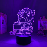 Anime Lamp: Kanna Kamui Night Light | Miss Kobayashi's Dragon Maid Anime Gifts