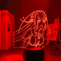 Anime Lamp: Emilia Inspired Night Light | Re Zero Anime Gifts