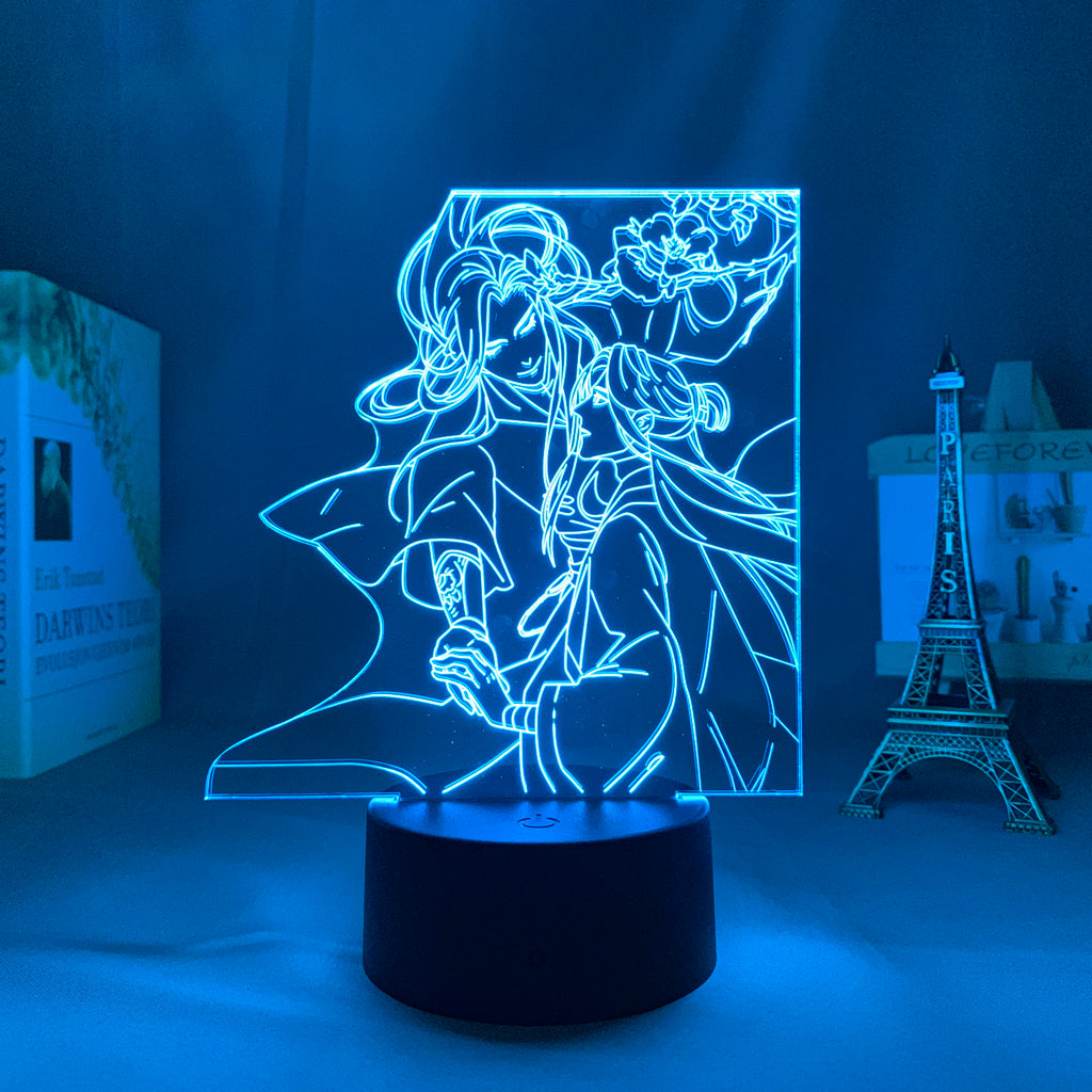 Anime Lamp: Xie Lian & Hua Cheng Inspired | Tian Guan Ci Fu